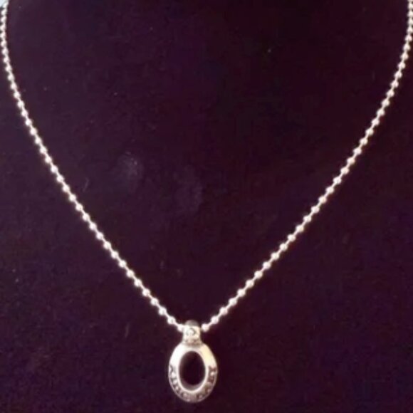 King Baby Logo Charm Pendant Ball Chain Sterling Silver 925 Necklace - Picture 10 of 10